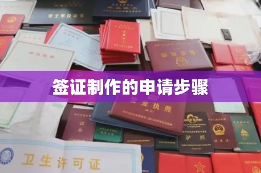 黎城签证制作的申请步骤