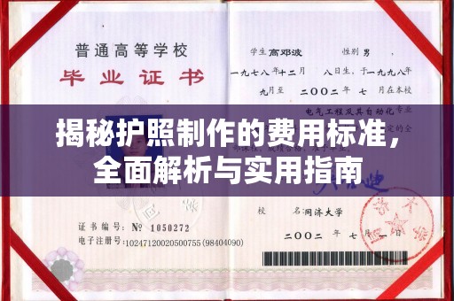 黎城揭秘护照制作的费用标准，全面解析与实用指南